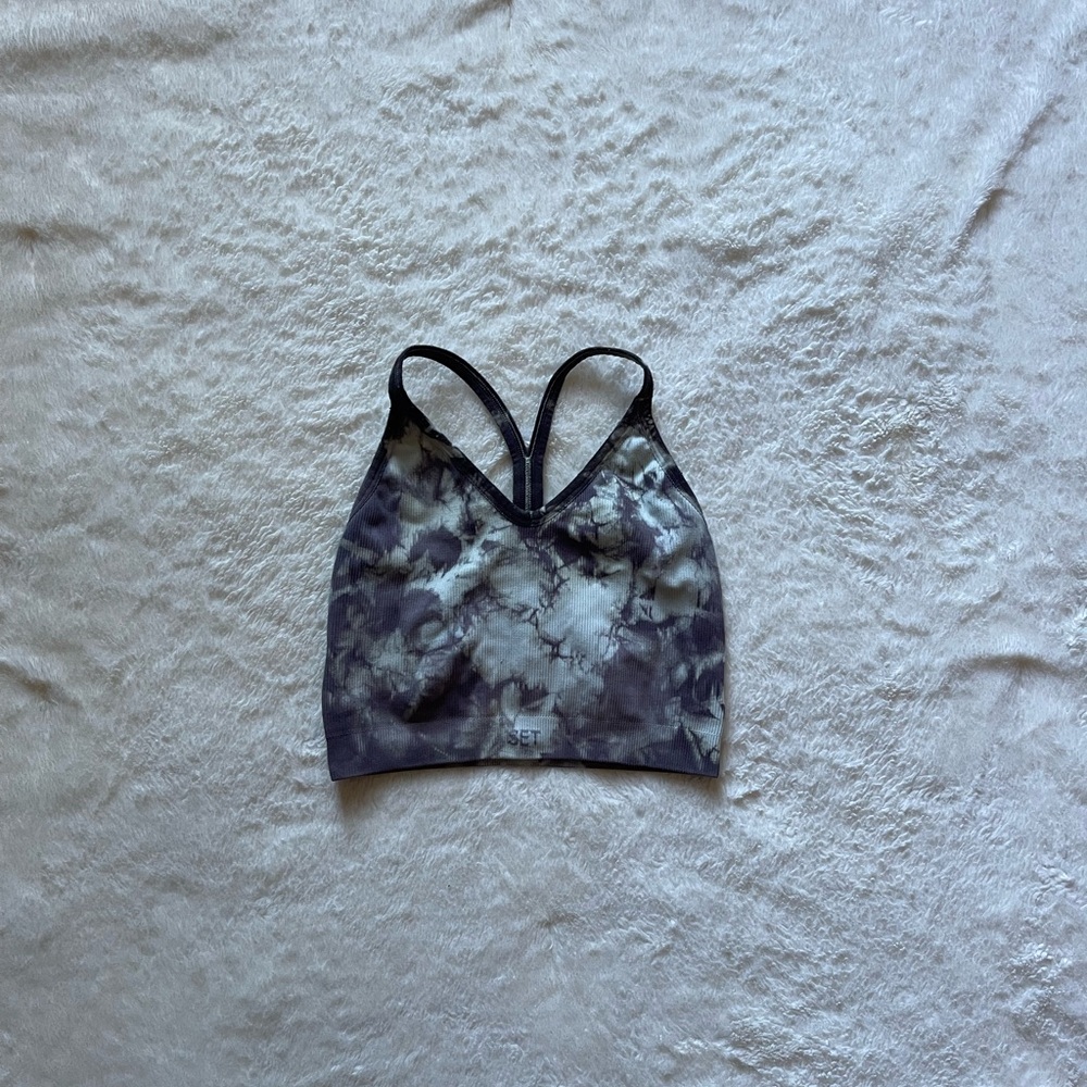 set active mint chip sports bra